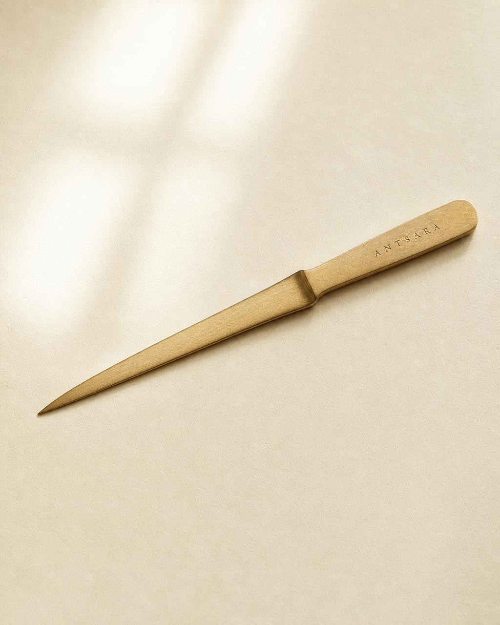 Brass Letter Opener — Brass